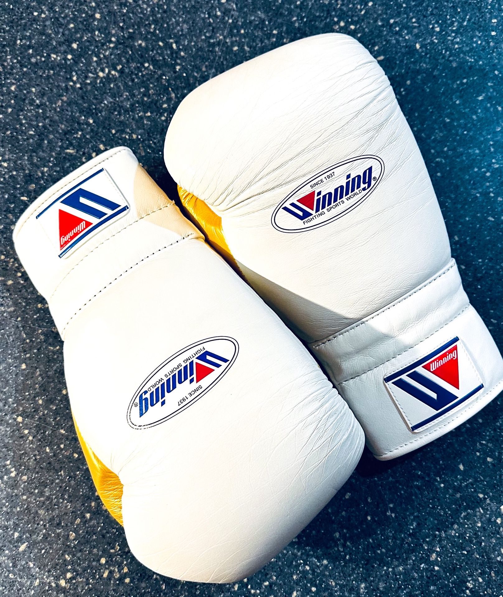 WINNING BOXING GLOVES **RARE ONE OF A KIND**