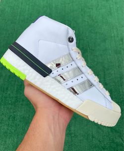 ADIDAS RIVALRY PRO MODEL x SANKUANZ “WHITE / SILVER METALLIC” (Size 6, Youth)