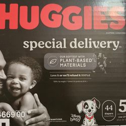 Huggies Size 5,  44 Count 