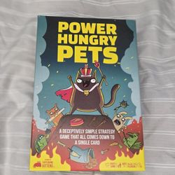 Power Hungry Pets Board Game