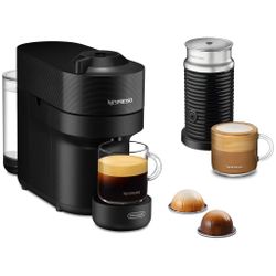 Nespresso Vertuo Pop + Aeroccino 3 Milk Frother Bundle - New