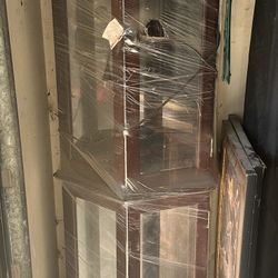 Lighted (corner) Curio Cabinet 
