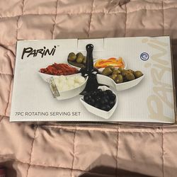 7 pc Rotating Serving Set
