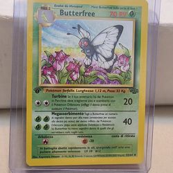 1ST EDITION POKMON CARD GERMAN BUTTERFREE 32/64 GEM-MT for Sale in  Marysville, WA - OfferUp