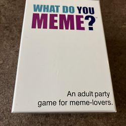 ***PRICE DROP*** What do you Meme? Original Party Game