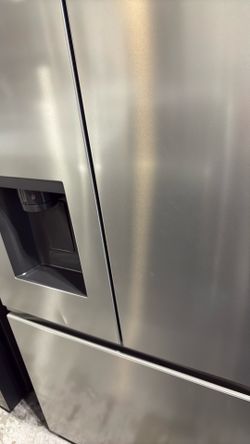 LG counter Stainless three door refrigerator