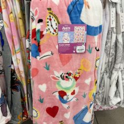Alice In Wonderland Blanket 