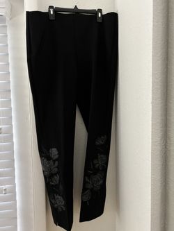 Chico’s Pants With Embroidery