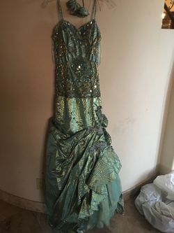 Prom Mermaid Gown Size 8