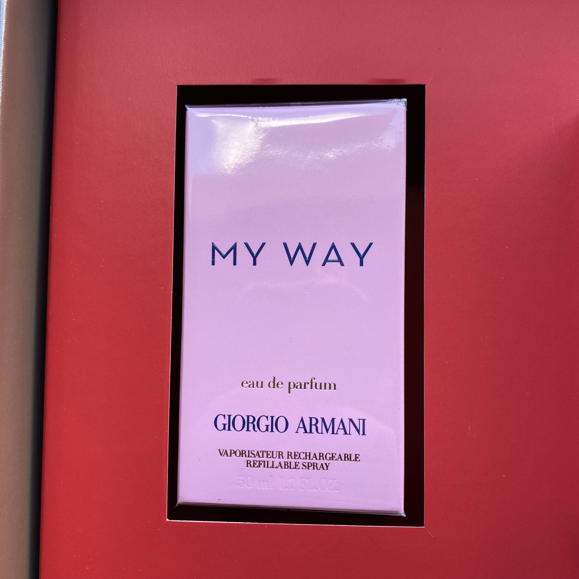 Giorgio Armani Gift Set Women’s “My Way” Perfume 3oz With Travel 0.5oz