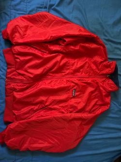 Patagonia Red Windbreaker Jacket