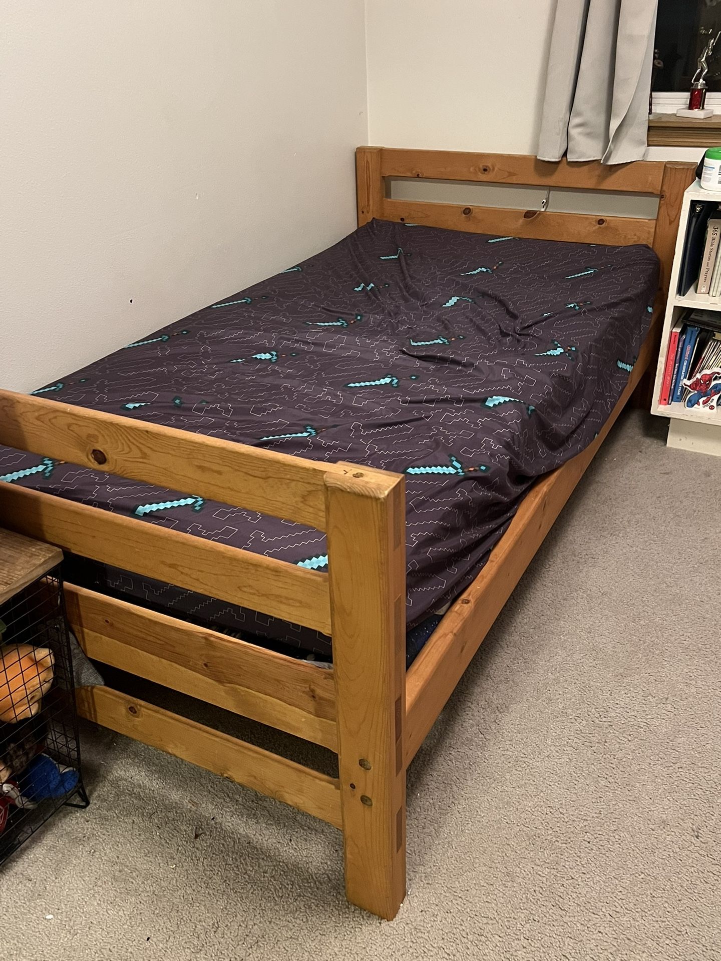 Wooden Twin Bed Frame