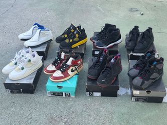 9 Vintage Jordan Pairs For Restoration Only!
