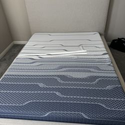 Queen Bed With Mattress 