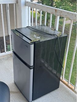 Mini fridge and deep freezer