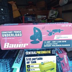 Bauer 7 In Variable Speed Polisher New In The Box Firm On Price