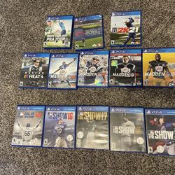 Various PS4 Games Good Condition