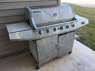 Stainless Steel Grill - Brinkman Pro-Series 4655