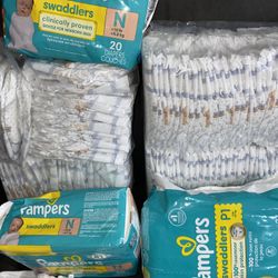 Baby Girl Clothes And Diapers 