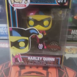 Harley Quinn Funko Blacklight 