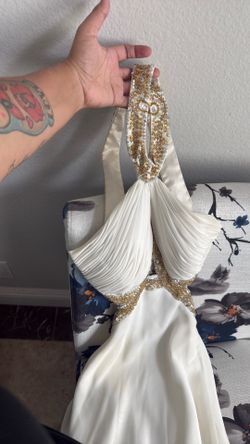 White Prom dress