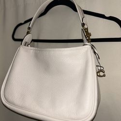 Coach Cary Soft Pebble Leather Shoulder/Crossbody Bag