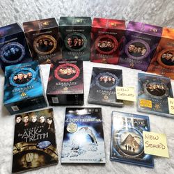 53 DVD’S STARGATE COMPLETE SERIES 47TH AVE. AND DOBBINS AND LAVEEN