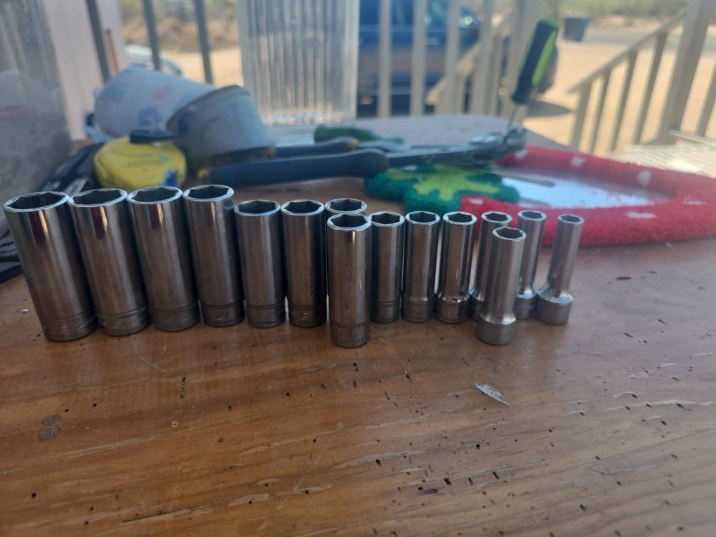 Snapon Sockets 3/8