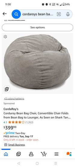 Corduroy Bean Bag