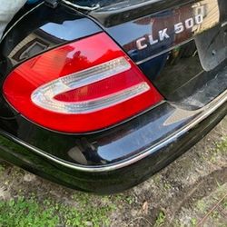 Head & Tail Lights 2005 CLK 500 Mercedes