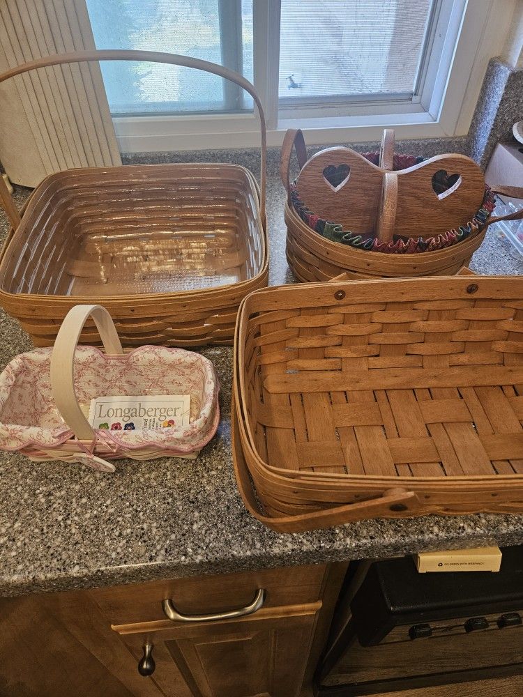 Longaberger Basket Bundle