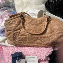 SERIOUS BUYERS 100% Authentic Guarantee pink Caviar Leather Chanel Handbags Tote Purse Preloved