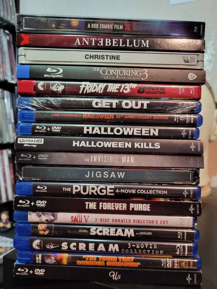 4K / Blu-Ray Movies (Horror)