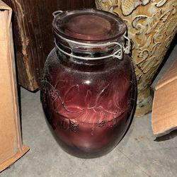 Made In Italy Glass Jar