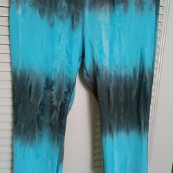 Blue/Gray Capri Pants