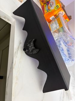 wall shelves.