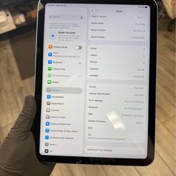 iPad A16 128gb WiFi/Cellular Blue Unlocked