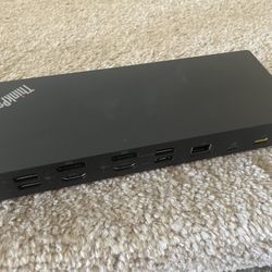 The ThinkPad Hybrid USB-C with USB-A dock