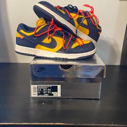 Off White Dunk University Gold
