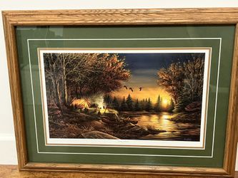 Wall Art Camping Picture