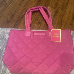 Juicy couture puffy tote bag 