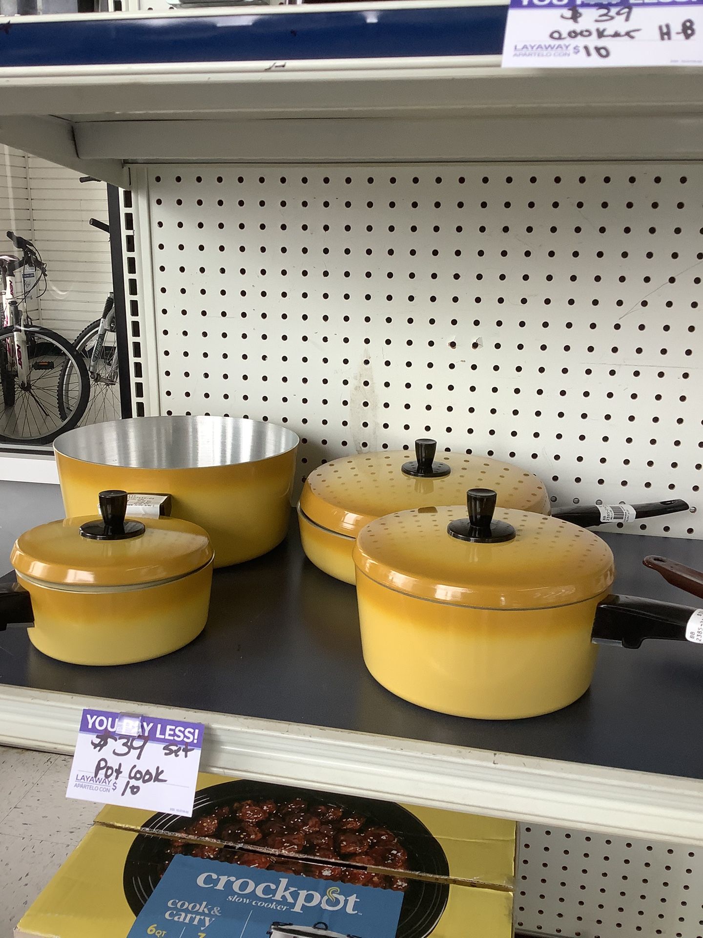 Steel Pot Set Of 4