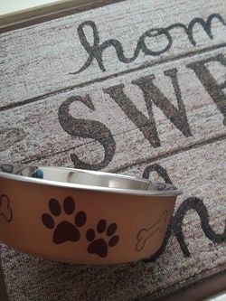Dog Feeder Bowl Medium Size ( New )