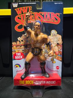 The Rock LJN WWE Superstars Wave 3