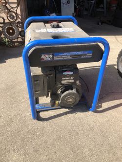 Briggs 5000watt Generator