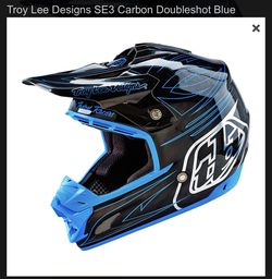 Troy Lee Designs Dirtbike Motocross Helmet SE3 Full Carbon