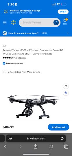 Yunnec Q500 Drone