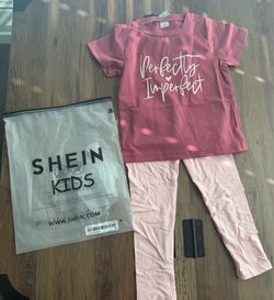 Pink leggings set