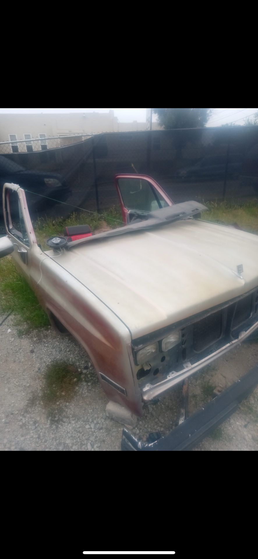 76 Chevy Pick up Front And All The Accessories That Are Shown