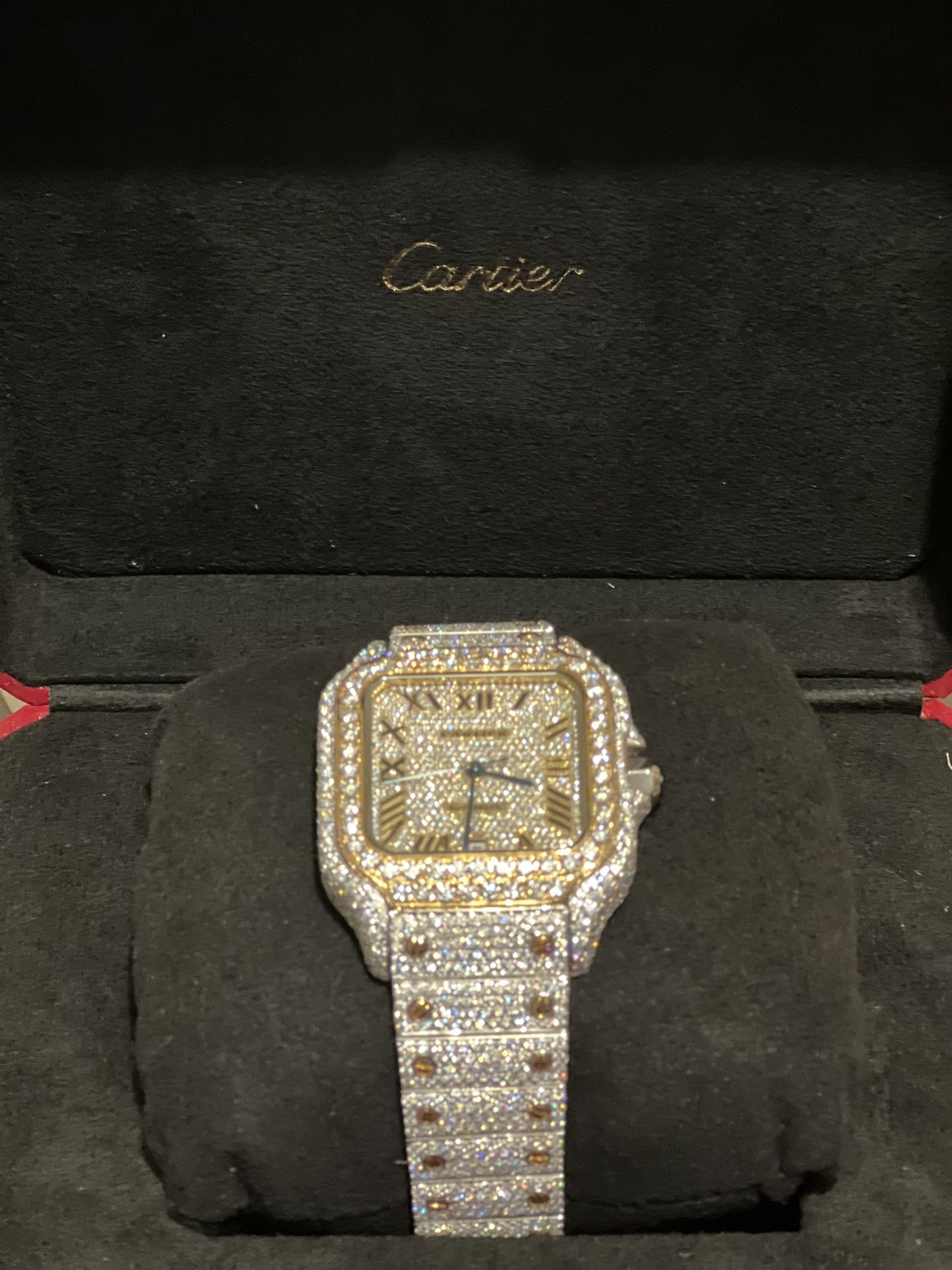 2 Tone Cartier Watch
